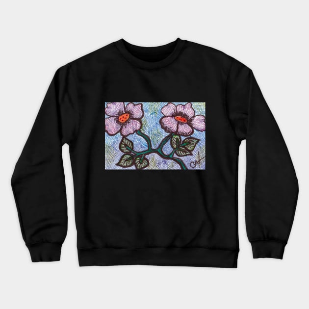 Cosmos Crewneck Sweatshirt by CAutumnTrapp